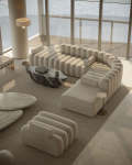 Boucle Module Sofa Custom Made - Boucle Fabric