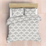Soft Touch Essentials Grey Shell Reversible Duvet Cover Set - King 230X220CM