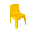 Junior Armless Kiddies Chair Yellow
