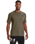 Men's Ua Sportstyle Left Chest Short Sleeve Shirt - Tent Medium Heather Md