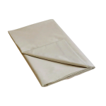 Polycotton 144 Thread Count Flat SHEET - Stone - Queen 250 X 270CM