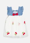 PoP Candy Cherry Print Combo Dress - Multi