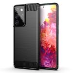 Galaxy S21 Ultra Shockproof Carbon Fiber Design Cover