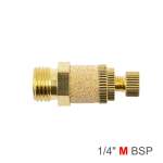 AirCraft Flow Control Silencer Brass 1 4' M