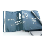 Dual-tube Cotton Bp Cuff Adult Size