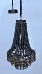 Dark Bead Hanging Light 61X39CM