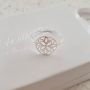 Verity 925 Sterling Silver Patterned Ring - Size 5