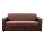 Omega 3 Seater Couch 2 Tone Brown