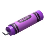 SanDisk Crayola 128GB Usb-c Vivid Violet USB Flash Drive SDCZIC-128G-G46V