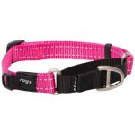 Rogz Utility Control Web XL Dog Collar - Pink Reflective Waggs Online Pet Shop
