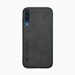 Kepuch Silklike Case For Samsung Galaxy A50 A30S A50S - Cover Bumper Built-in Metal Plate For Samsung Galaxy A50 A30S A50S - Bla