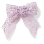 Purple Lace Bow Jibbitz - Multi Osfa