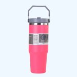 0.89L Stainless Steel Tumbler With Straw Vacuum Insulated Water Bottle Stainless Steel Tumbler
