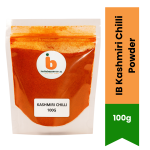 Ib Kashmiri Chilli Powder Kashmiri Marchu Powder - Premium Mild Ground Red Pepper For Rich Crimson Colour In Tandoori & Curry Gr