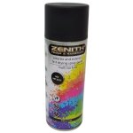 Zenith - Spray Paint Interior And Exterior Fast Drying Spray Paint - Matt Black A02