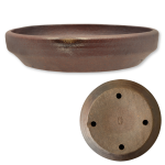 Handmade Tokoname Ceramics - Reihou Bordered Nanban 235MM Dia X 50MM H