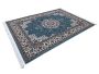 Persian Machine Made Blue Rug - 230 X 160 Cm
