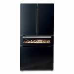 Siemens 458L Black IQ700 French Door Bottom Mount Refrigerator Glass Door - KF96RSBEA