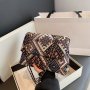 Ethnic Style Fabric Shoulder Bag Vintage Geometric Graphic Purse Women's Chain Crossbody Bag