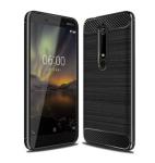 Nokia 6.1 2018 Protective Slim Tpu Case Black Suensan