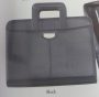 A4 Leatherette Drop Handle Folder With Badge