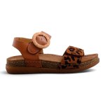 Blair Tan Leopard - Tan Leopard 42 Leather