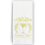 Bnzolyoia Lemon Drop Martini Kitchen Towels - Yellow 16X24 Inches Microfiber Highly Absorbent Decorative