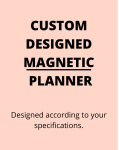 Customised Magnetic Acrylic Planner - 600MM X 600MM