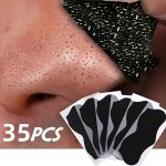 35PCS Pore Cleansing Nose Strips For All Skin Types Unisex-adult Blackhead Remover Aloe Vera Scented Alcohol-free Gentle Cleansi