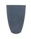 Modern Conic Japi Planter Click For Details - Large JVOM53 530MM Width X 770MM Height Charcoal