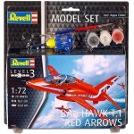 Revell Model Set Bae Hawk T.1 “red Arrows” Plane 1 72