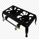 Totai CA8 Two Burner Angle Iron Boiling Table
