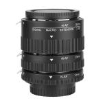 Meike 3-PIECE Af Macro Extension Tube Set For Nikon Af Af-s 12MM + 20MM + 36MM