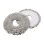 2PCS Robotic Vacuum Cleaner Heavy Duty Replacement Side Brush - Black