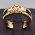 9CT Yellow Gold Claddagh Ring