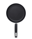 Salton 24CM Black Deep Frying Pan Non-stick - SDFP24