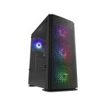 Raidmax H702 Atx Micro-atx Mini-itx Argb Sync Mid-tower Gaming Chassis - Black
