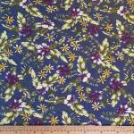 Denim Twill With Print With Work