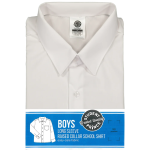 Student Prince White Long Sleeve School Shirt - 15 1 2 White