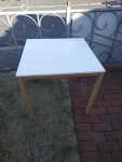 Small Square Wooden Table