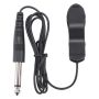 Black Guitar Acoustic Clip On Pickup Piezo Contact Microphone