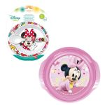 Disney - Baby Easy Plate Minnie & 2PCE Micro Set Minnie Colour Bows