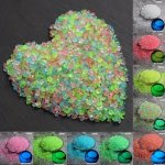 5000PCS Glow In The Dark Pebbles - Luminous Resin Stones For Garden Aquariums Walkways Craft Projects Party Decor - Durable Plas