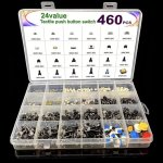 Tactile Push Button Switch Kit – 460 Piece