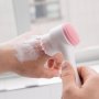 3D Double-sided Face Wash Brush Soft Hair Silicone Face Wash Machine Household Manual Facial Scrub Face Deep Clean Pores