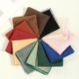 1pc Men's Fashionable Pocket Square - 22cm X 8.7inch Viscose Fabric Suitable For Business Commuting