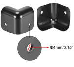 Metal Speaker Corner Small 4PCS