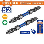 Impact Screwdriver Bits PH2 SL6.0 X 65MM WSV3K63