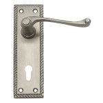 Samsung Samson Lockset 3L Georgian 6IN Satin Nickel