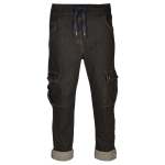 Cargo Denim Jogger - Black L